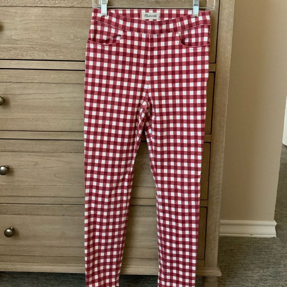 Madewell Skinny Gingham